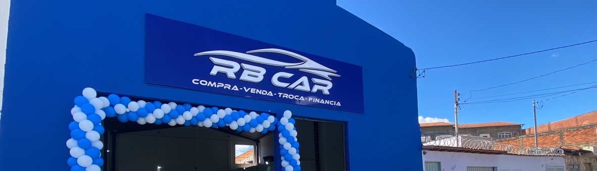 Fachada da loja RB Car em Montes Claros